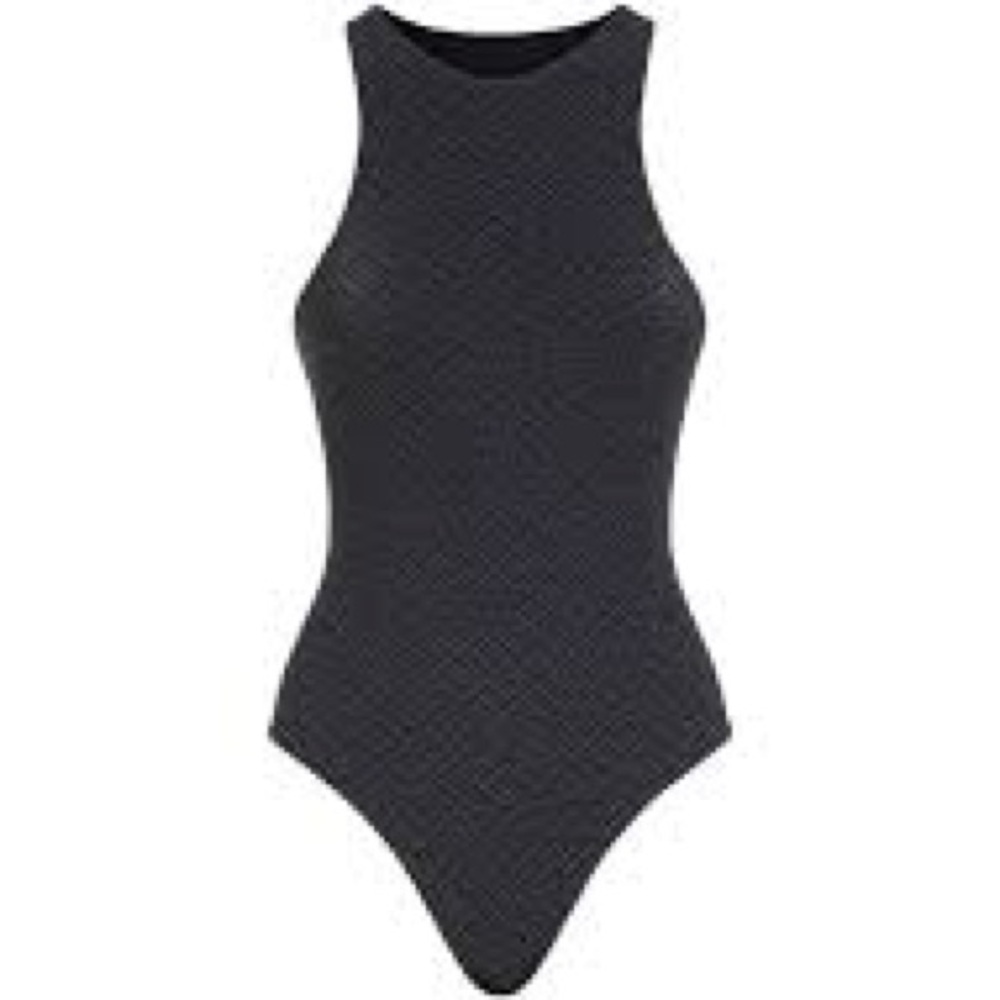Fendi Skims Black Sleeveless Bodysuit